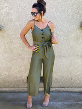 Workin' for the Weekend Button-up Jumpsuit