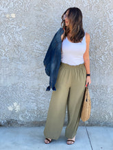 Sunporch Wide Leg Pocketed Pants