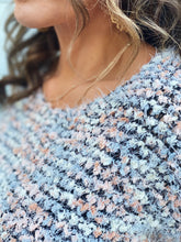 Frost Filled Fuzzy Knit Sweater