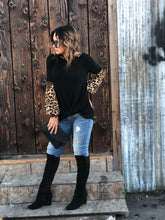 In Your Prime Cheetah Puff Sleeve Sweater