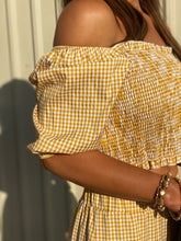 Portia Plaid Smocked Crop Top & Skirt Set