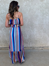 Stay With Me Smocked Stripe Maxi
