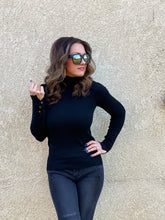On The Daily Turtleneck Sweater Top - Black