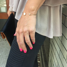 Gwyneth Ivory Stone Cuff Bracelet
