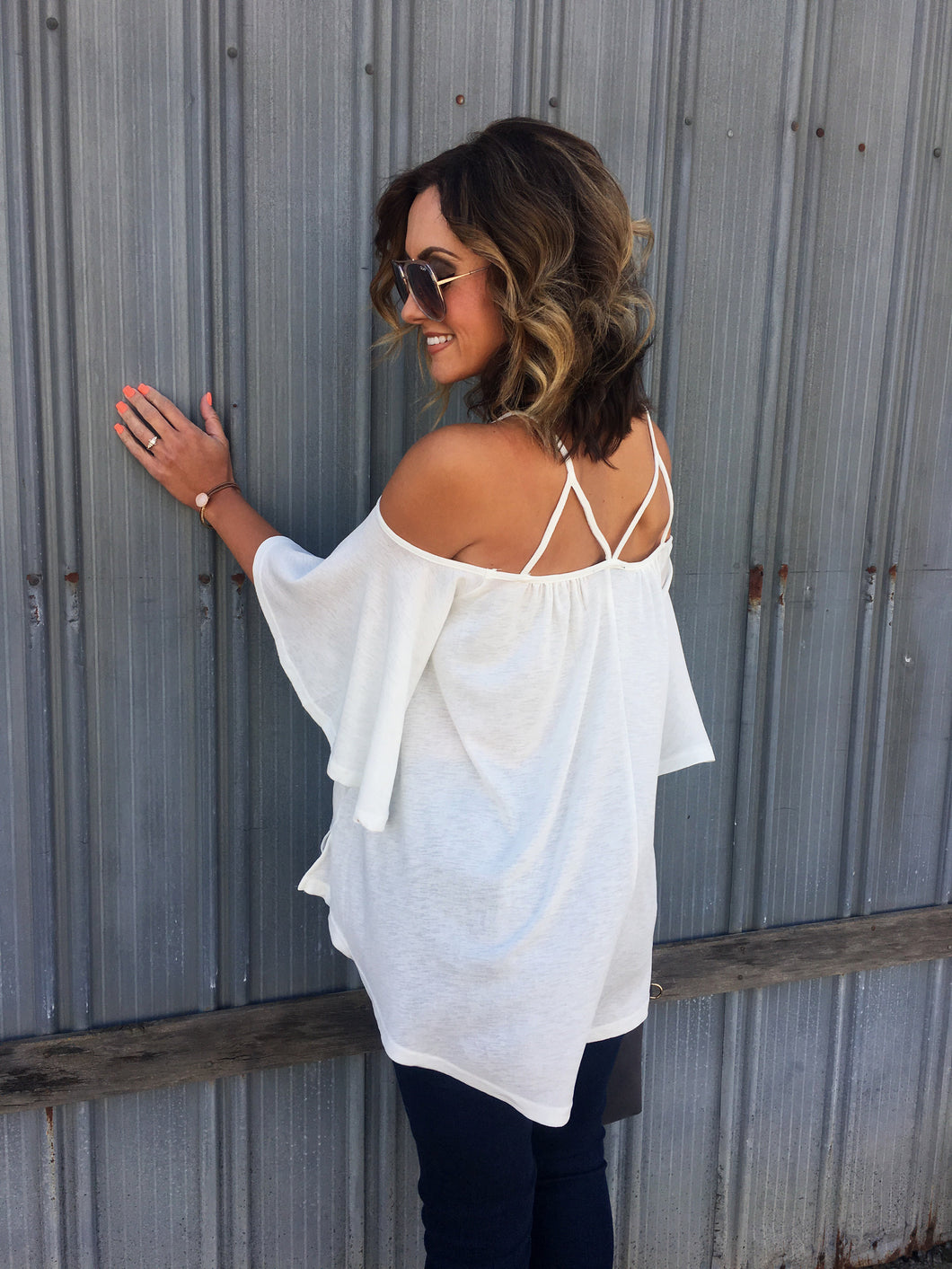 Real Romance Cut Out Top