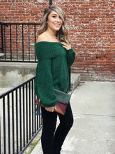 Merry & Bright Hunter Green Sweater