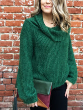 Merry & Bright Hunter Green Sweater