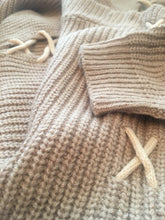 All Tied Up Oatmeal Sweater