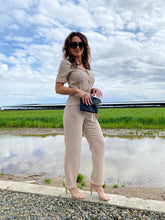 Understated Pocketed Button-Up Jumpsuit
