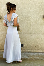 Formal Introduction Ruffle Maxi Gown
