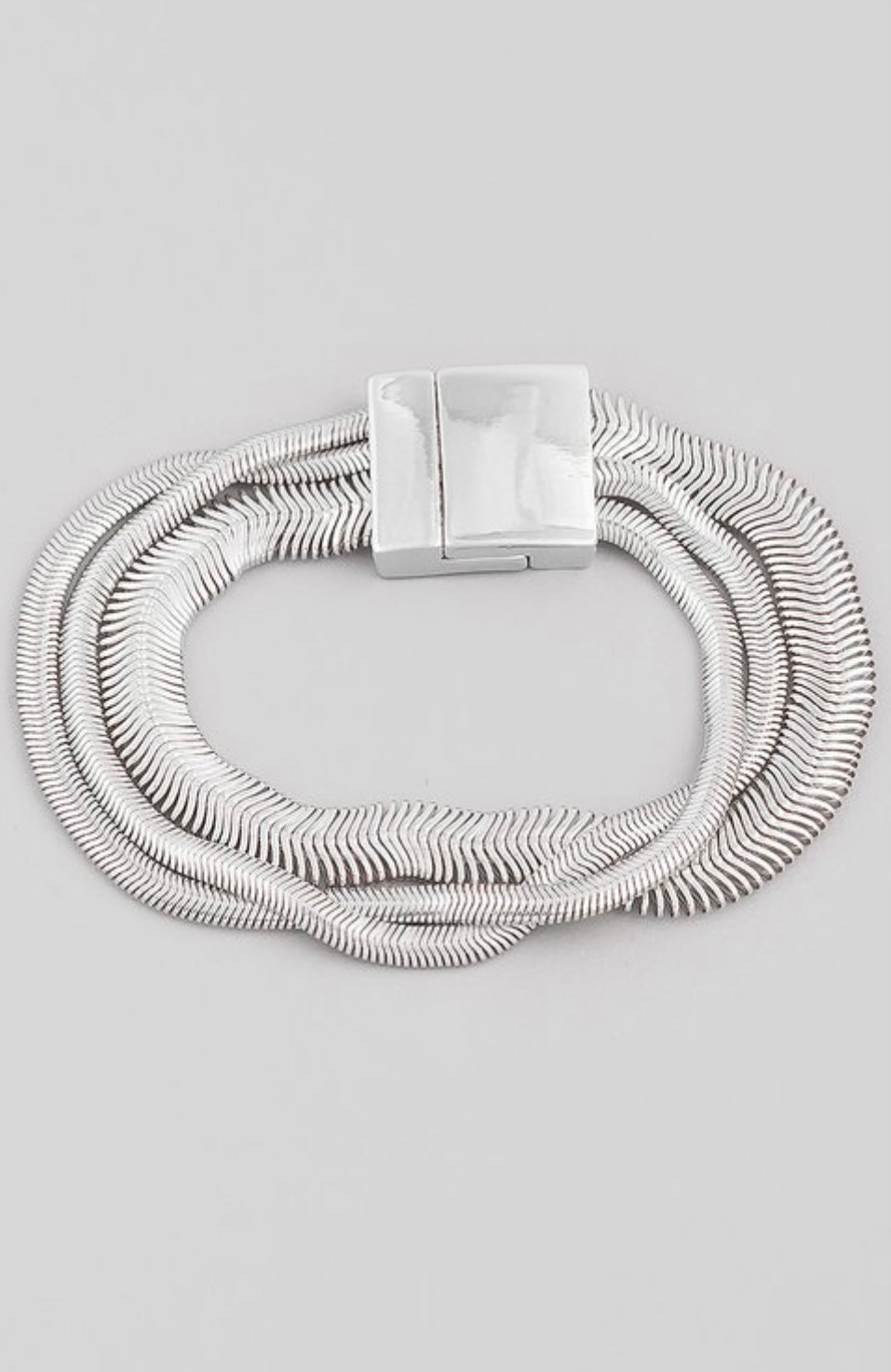 Twisted Cobra Chain Bracelet