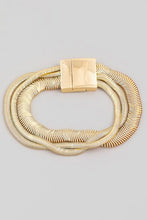 Twisted Cobra Chain Bracelet